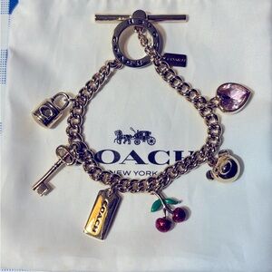 COACH CHARM BRACELET